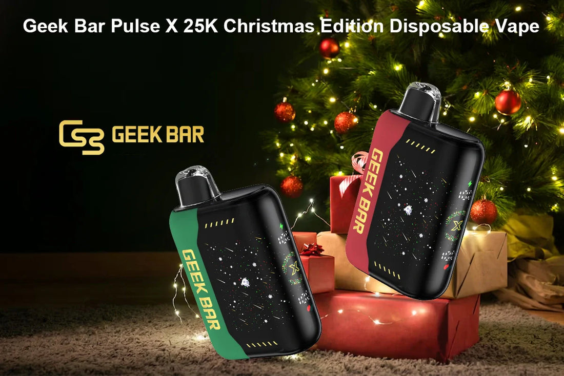 Peppermintz Geek Bar X 25k Christmas Edition