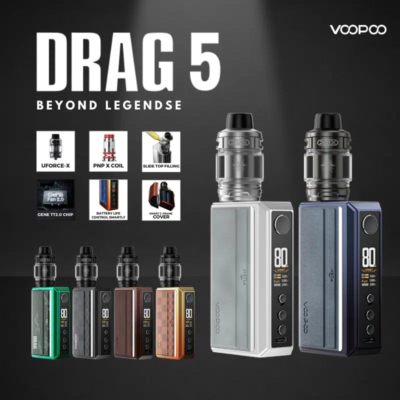 Voopoo drag 5 177w starter kit