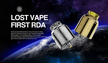 Top-Rated LOST VAPE CENTAURUS SOLO BF 24mm RDA