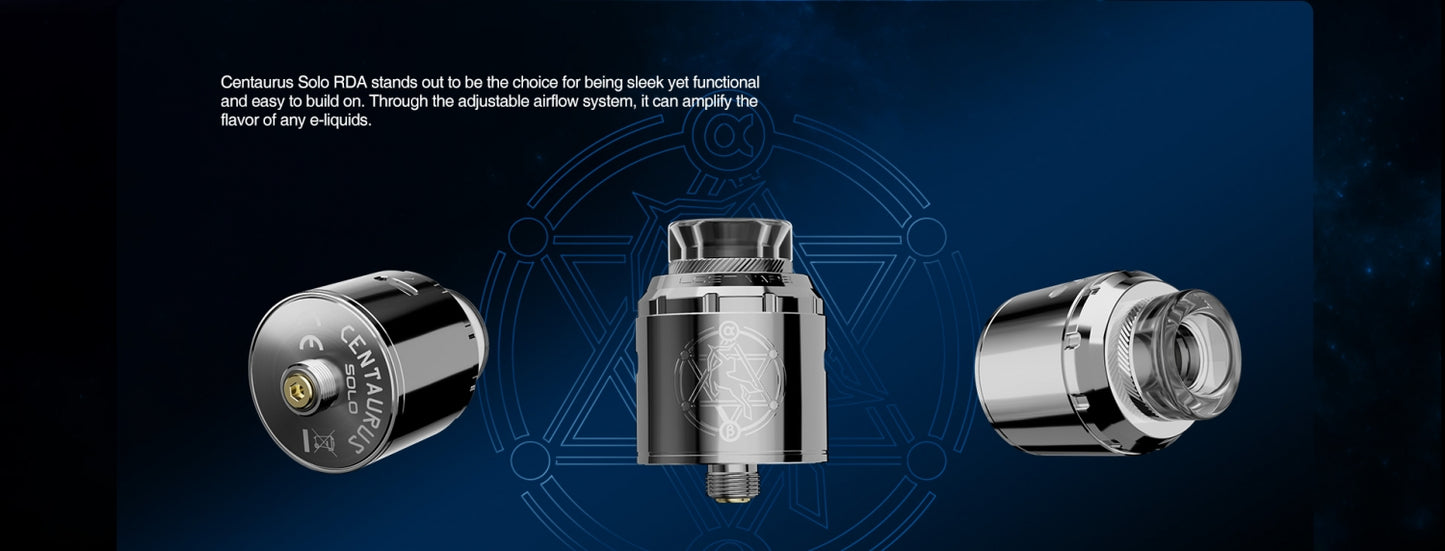 Top-Rated LOST VAPE CENTAURUS SOLO BF 24mm RDA