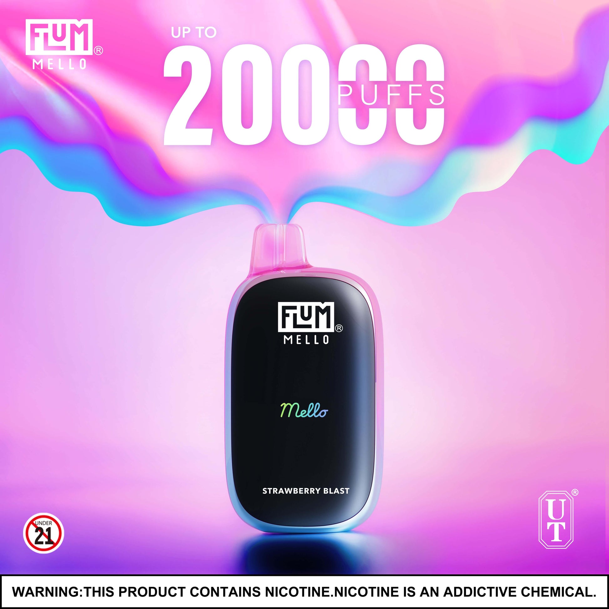 Best-Selling Flum Mello 20k Disposable Vape | $16.99