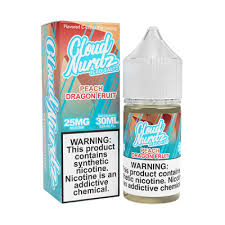 Cloud Nurdz Iced Peach Dragon Fruit Juice