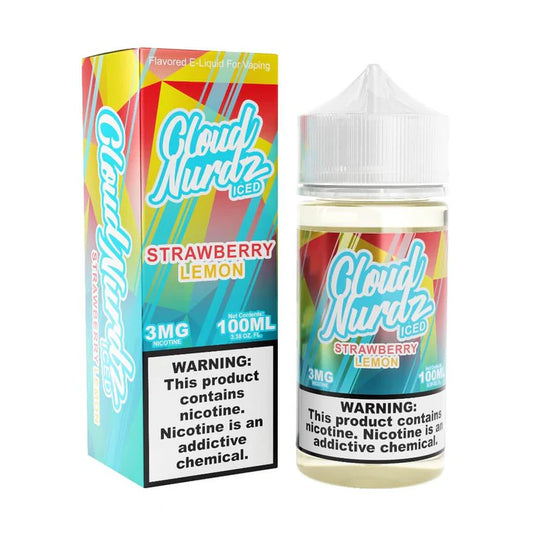 Cloud Nurdz Iced Strawberry Lemon Juice