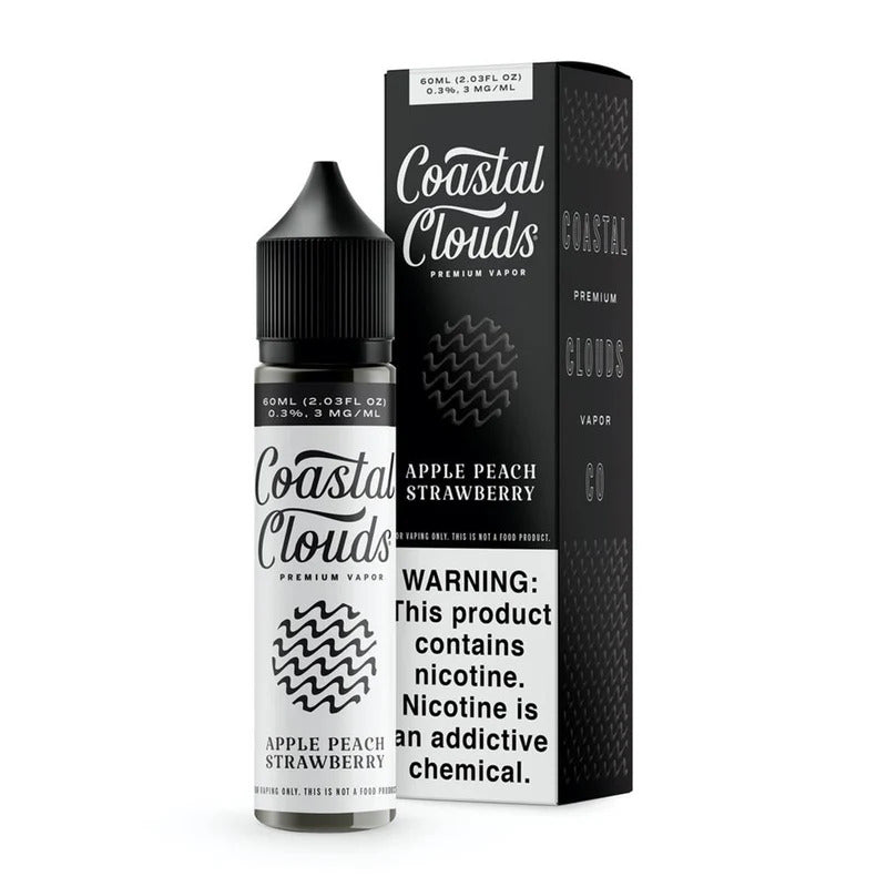 Coastal Clouds Apple Peach Strawberry Vape Juice