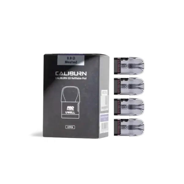 Uwell Caliburn INTRODUCE G3 Replacement Pods – 2.5mL, 4-Pack