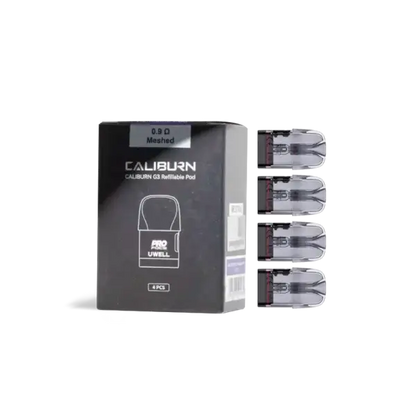 Uwell Caliburn INTRODUCE G3 Replacement Pods – 2.5mL, 4-Pack