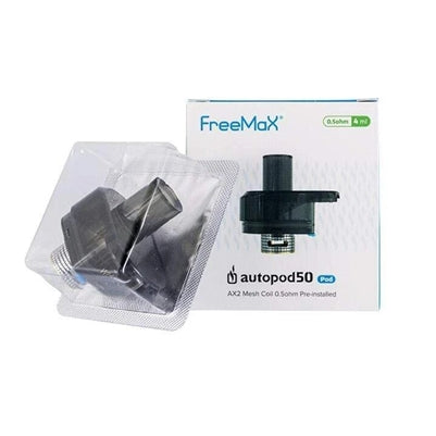 High-Quality Premium Affordable FreeMaX AUTOPOD50 Replacement-Pod +1 Coil