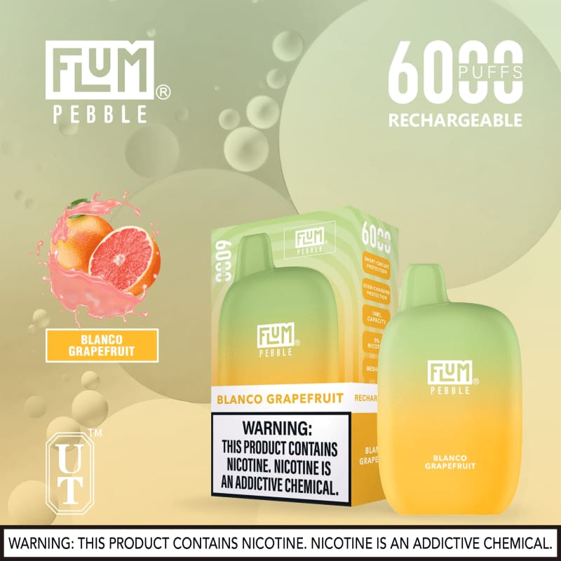 Flum Pebble Disposable Vape 5% Nicotine | $13.99