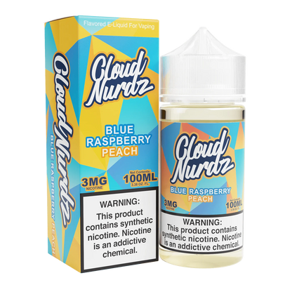 Best-Selling Cloud Nurdz Blue Raspberry Peach Juice