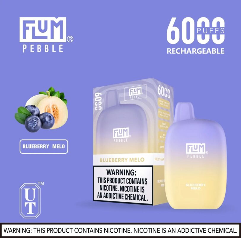 Best-Selling Flum Pebble Disposable Vape 5% Nicotine | $13.99