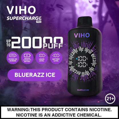 Bluerazz Ice Viho Supercharge pro