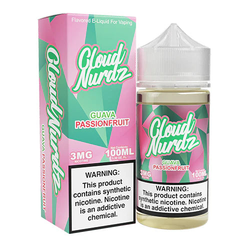 Best-Selling Cloud Nurdz Guava Passionfruit Juice