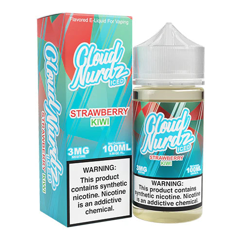 New Arrival Cloud Nurdz Iced Strawberry Kiwi Juice