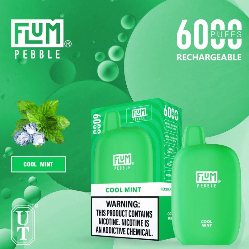 Best-Selling Flum Pebble Disposable Vape 5% Nicotine | $13.99