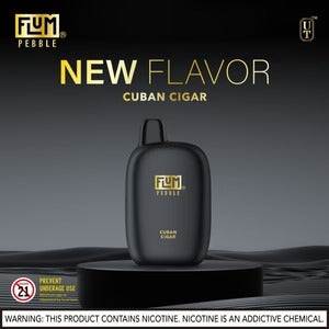 Best-Selling Flum Pebble Disposable Vape 5% Nicotine | $13.99