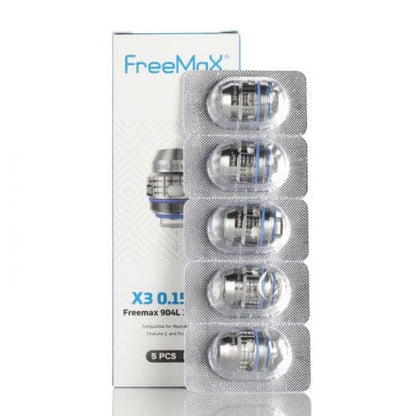 FREEMAX 904L X3 0.15ohm MESH REPLACEMENT COILS 5PCS