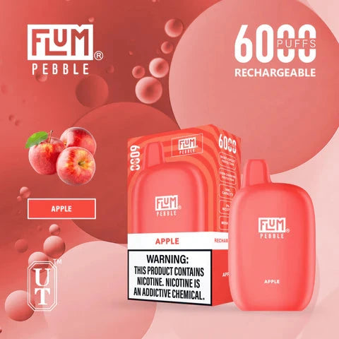 Best-Selling Flum Pebble Disposable Vape 5% Nicotine | $13.99