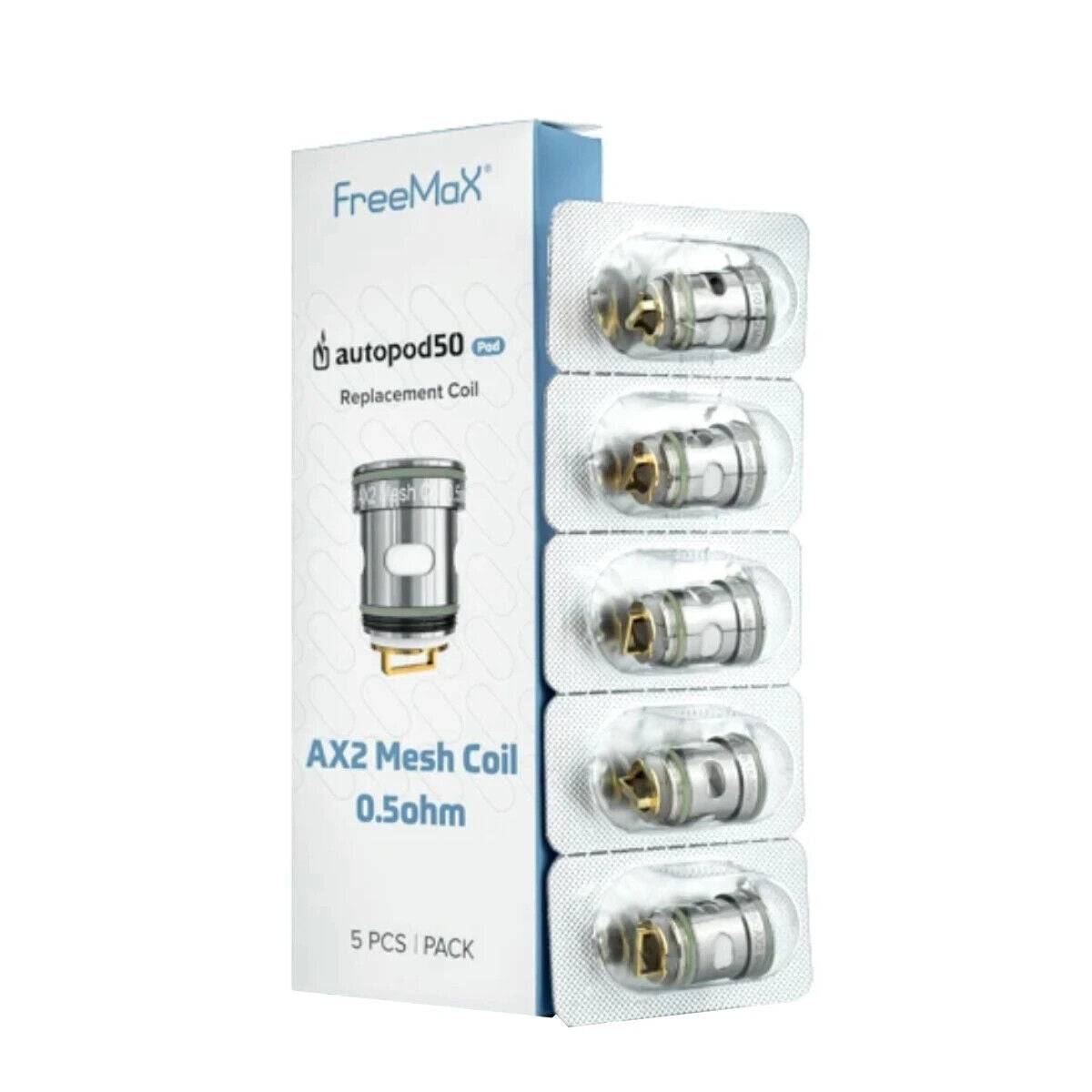 Freemax AutoPod50 AX2 0.5 Replacement Coils 