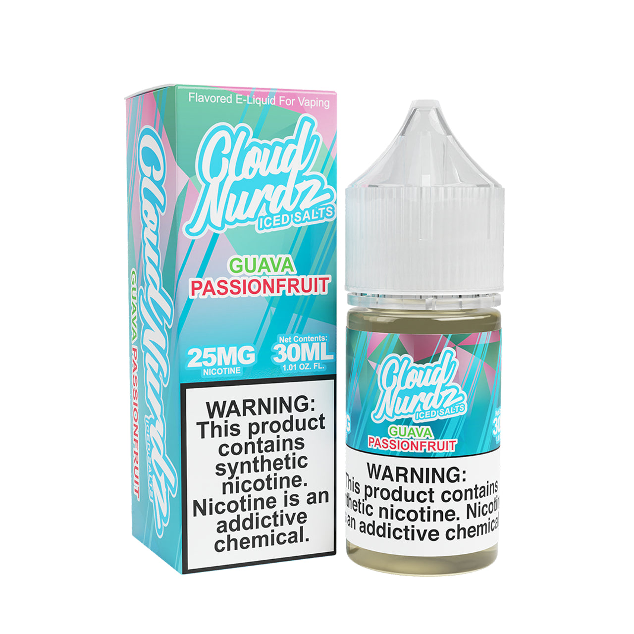 Iced Guava Passionfruit Juice Cloud Nurdz