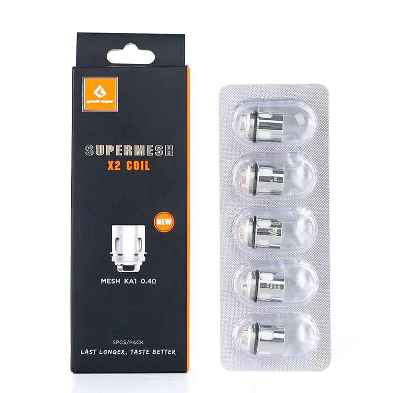 10-percent-off-on Geekvape SuperMesh X1/X2 Replacement Coils 5pcs/pack