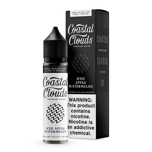 Affordable Coastal Clouds Iced Apple Watermelon Vape Juice