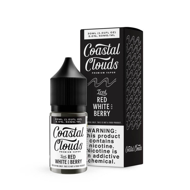 Coastal Clouds Iced Red White and Berry Vape Juice