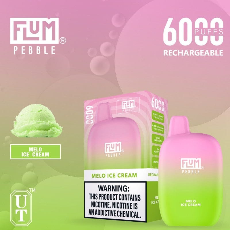 Flum Pebble Disposable Vape 5% Nicotine | $13.99