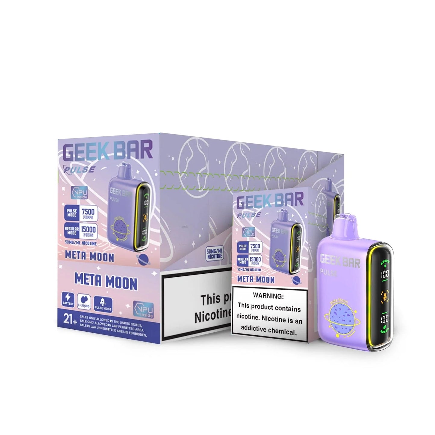 Geek Bar Pulse Disposable Vape 5% Nicotine | $13.99