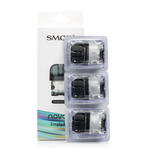 Premium Smok Novo 4 EMPTY Replacement Pods | 3 Pack