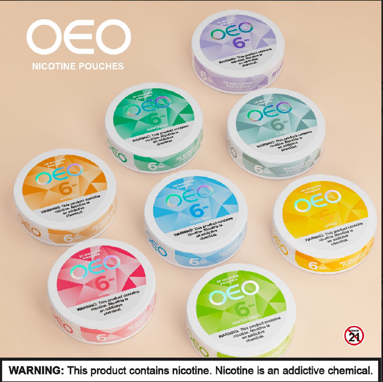 OEO Clear Nicotine Pouches