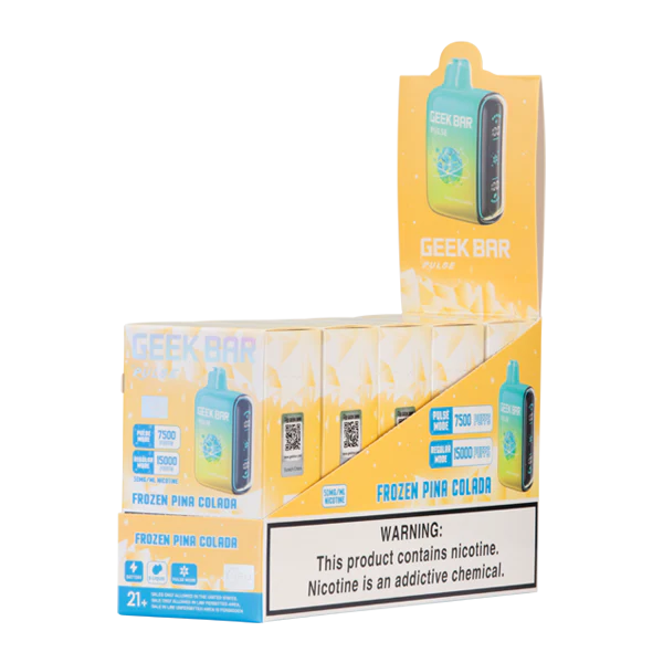 New Arrival Geek Bar Pulse Disposable Vape 5% Nicotine | $13.99