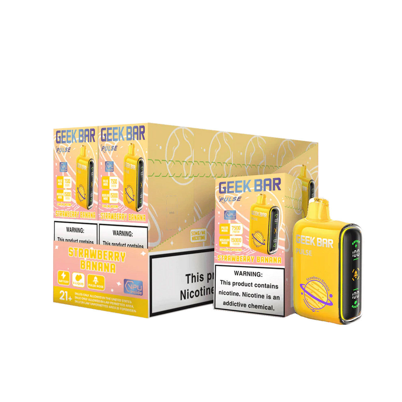 New Arrival Geek Bar Pulse Disposable Vape 5% Nicotine | $13.99