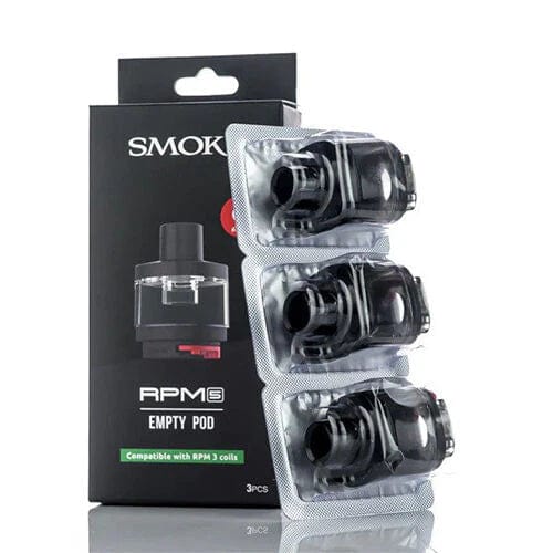 Top-Choice Smok | Smoktech RPM 5 Empty Replacement Pod - (3 Pack)