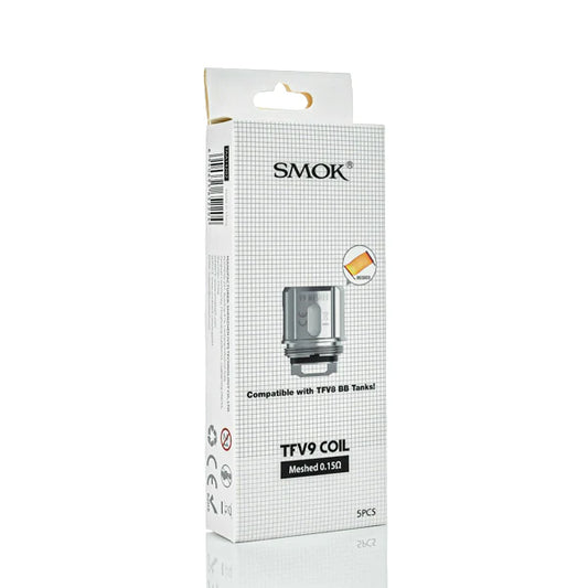 Affordable SMOK | Smoktech TFV9 0.15ohm Mesh Replacement Coils (5 Pack)