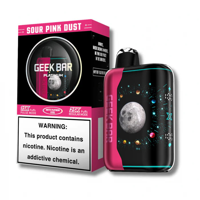 Sour pint dust Geek Bar Pulse X Platinum Edition 25K Disposable Vape