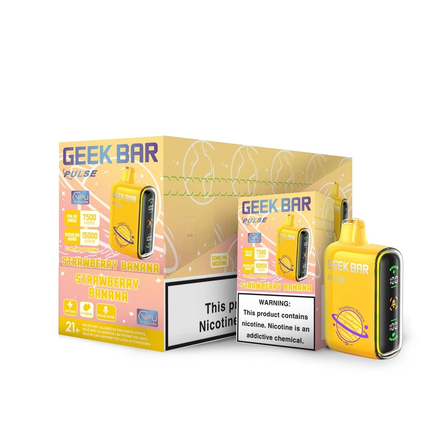 Geek Bar Pulse Disposable Vape 5% Nicotine | $13.99