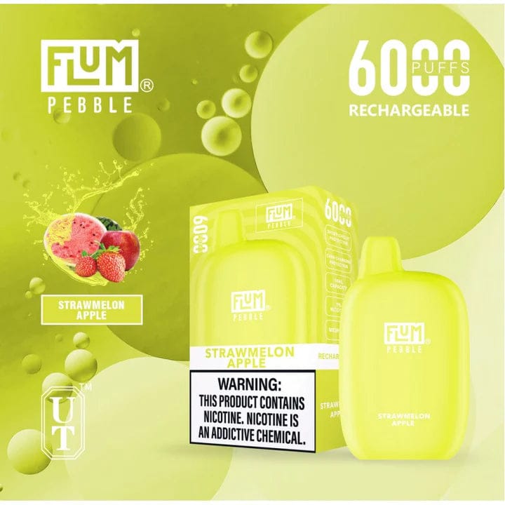 Best-Selling Flum Pebble Disposable Vape 5% Nicotine | $13.99