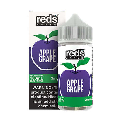 Must-Have Red's Apple E-Juice - 7 Daze 100ml / Freebase