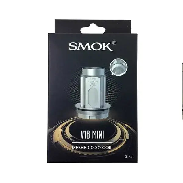 Discounted | SMOKTECH V18 MINI REPLACEMENT COILS 3PCS