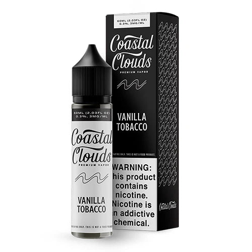 Top-Rated Coastal Clouds Vanilla Tobacco Vape Juice