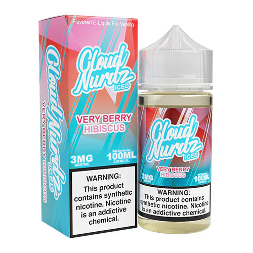 New Arrival Cloud Nurdz Iced Very Berry Hibiscus Juice