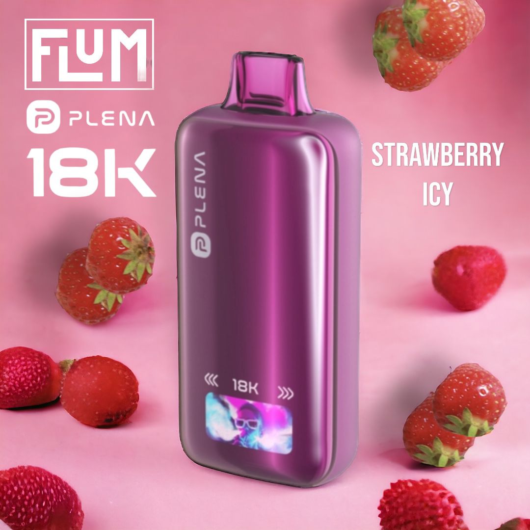 Premium FLUM PLENA 18K NICOTINE DISPOSABLE VAPE | $14.99