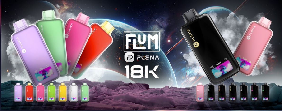 FLUM PLENA 18K NICOTINE DISPOSABLE VAPE | $14.99