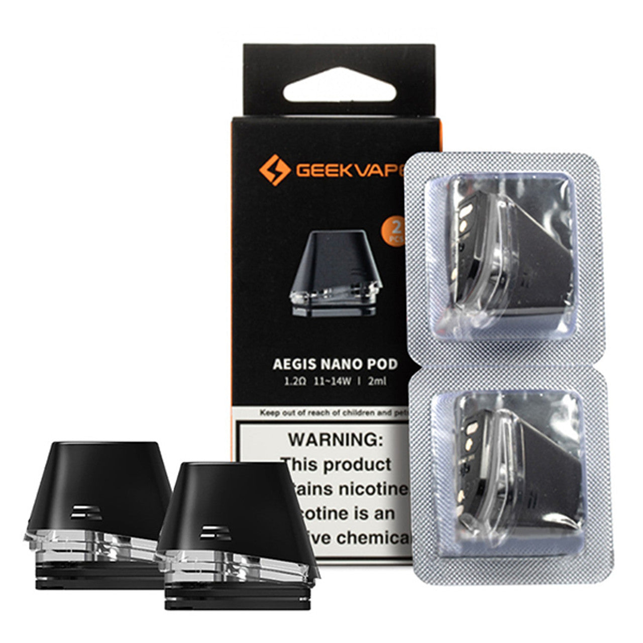 Customer Favorite Geek Vape Aegis Nano(N30) Replacement Pods | 2ml |