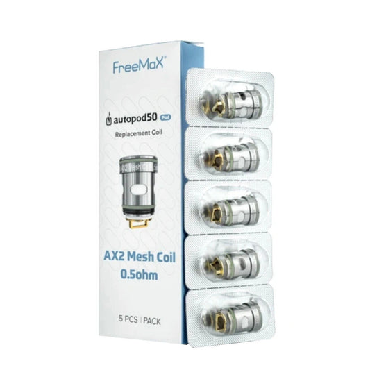 FreeMaX AutoPod50 Replacement Coils - 5 Pack