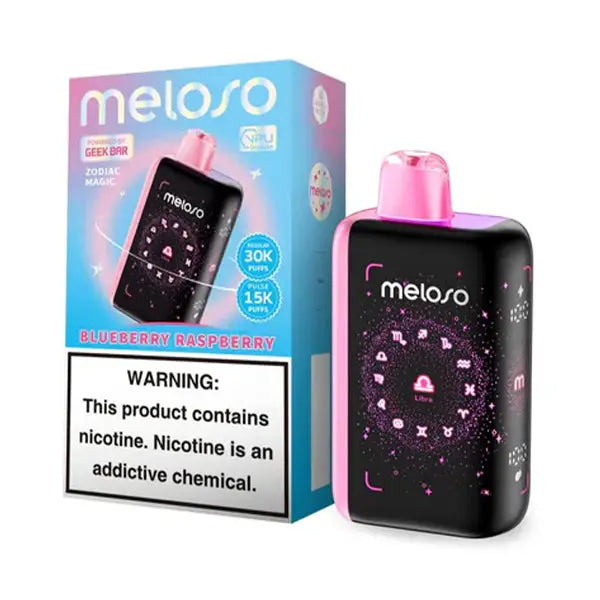 Blueberry Raspberry Geek Bar Meloso BAR 30K Disposable Vape