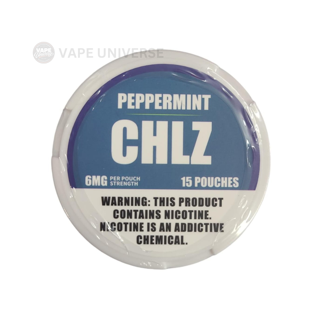 chlz nicotine pouches peppermint 6mg