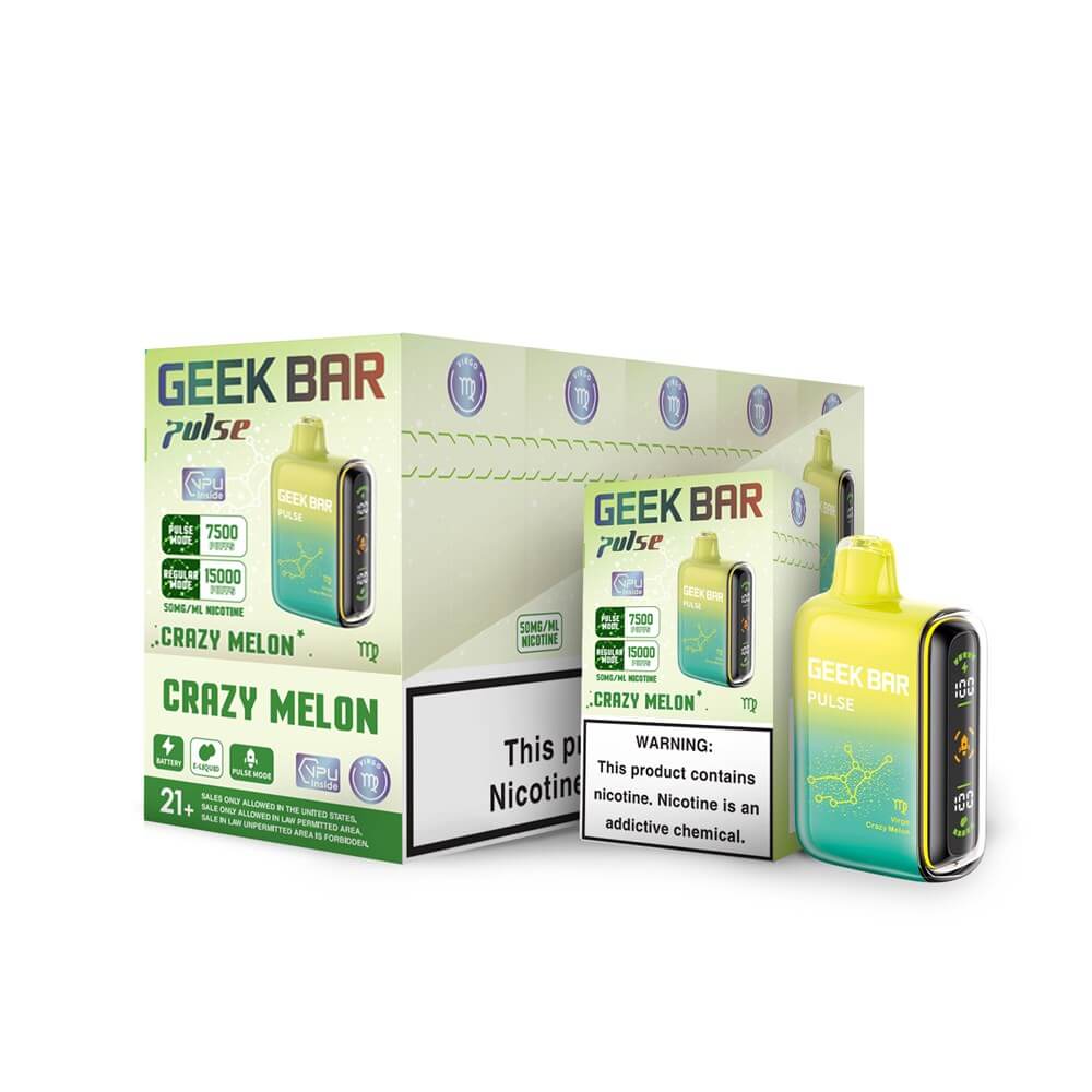 New Arrival Geek Bar Pulse Disposable Vape 5% Nicotine | $13.99