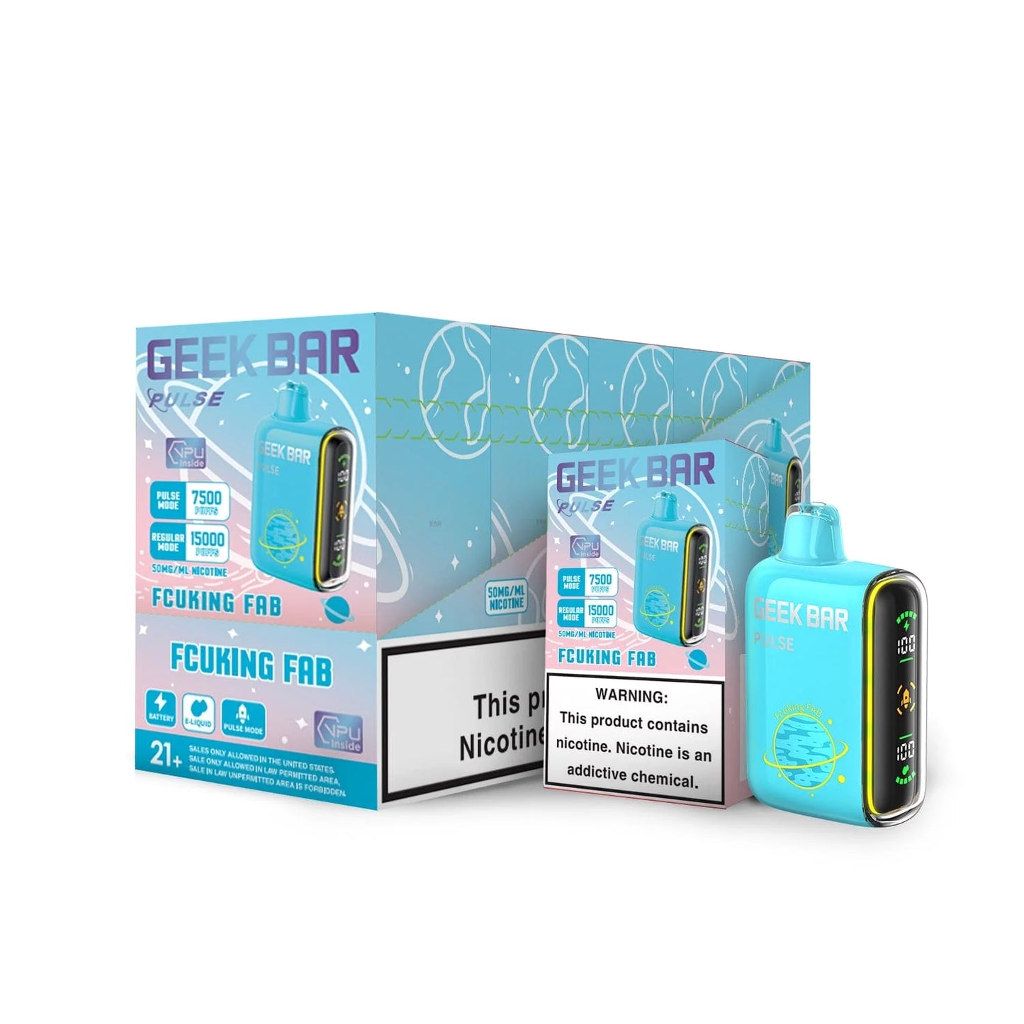 Geek Bar Pulse Disposable Vape 5% Nicotine | $13.99