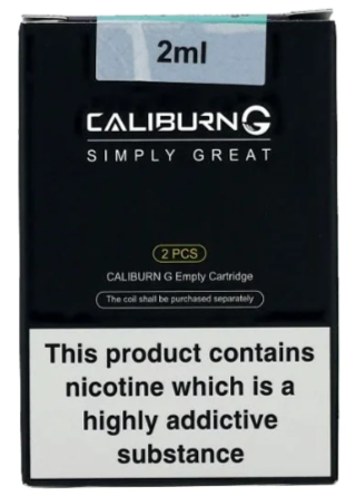 Affordable-Caliburn G Empty Cartridge 2ml (Pack of 2)